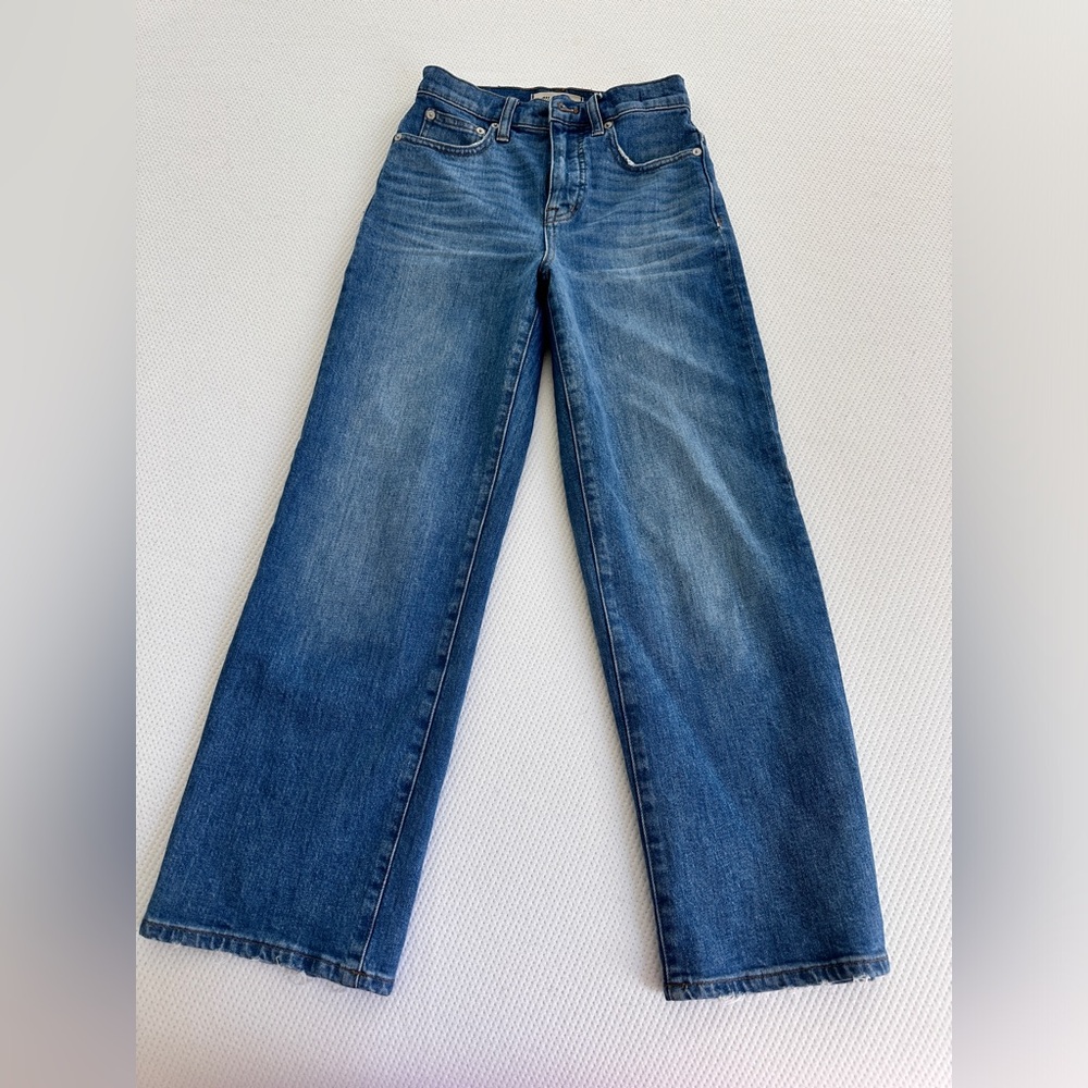 Madewell - Slim Wide Leg Crop